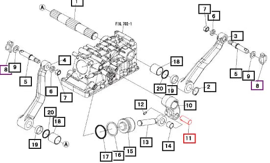 Mahindra Tractor Pin 19471908000 Mahindra Direct Parts