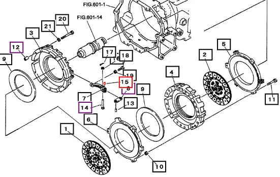 Mahindra Tractor Pin 19631114240 Mahindra Direct Parts