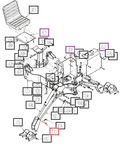 Mahindra Tractor Pin 20 ANSBMF40-0030 Mahindra Direct Parts
