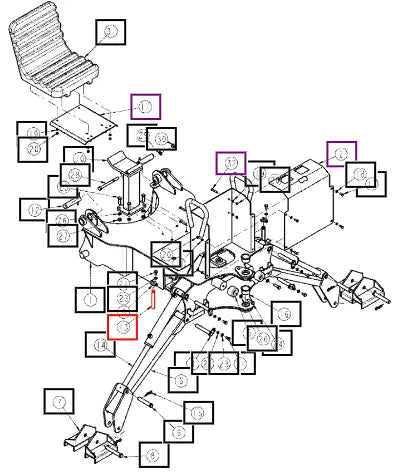 Mahindra Tractor Pin 20x139l ANSBMF66A-5200 Mahindra Direct Parts