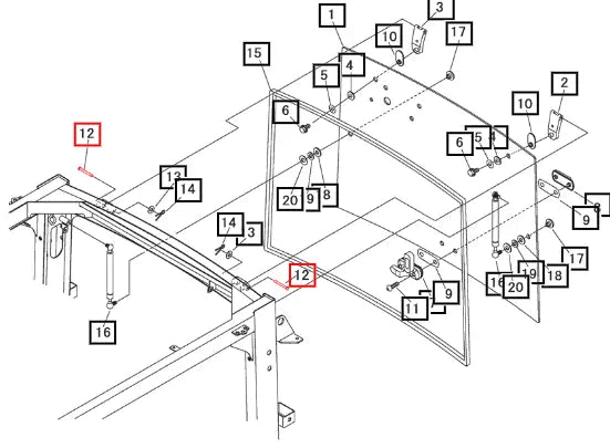 Mahindra Tractor Pin 335F0376000 Mahindra Direct Parts