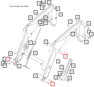 Mahindra Tractor Pin 60021788ALO Mahindra Direct Parts
