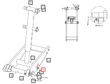 Mahindra Tractor Pin 6100283ALO Mahindra Direct Parts