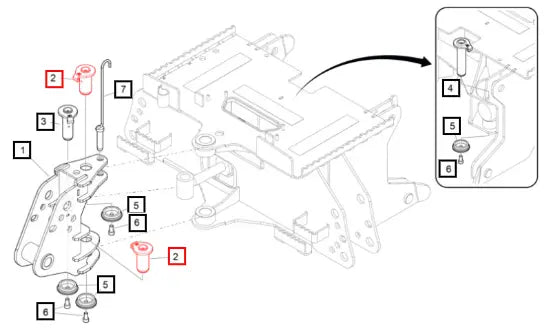 Mahindra Tractor Pin 9020075ALO Mahindra Direct Parts