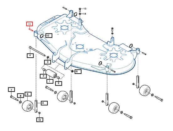 Mahindra Tractor Pin 94002000110 Mahindra Direct Parts