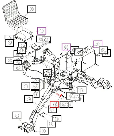 Mahindra Tractor Pin ANSBMF860-0100 Mahindra Direct Parts