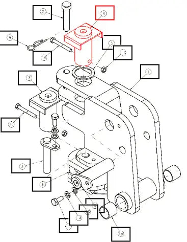 Mahindra Tractor Pin ANSBSF40-1900 Mahindra Direct Parts