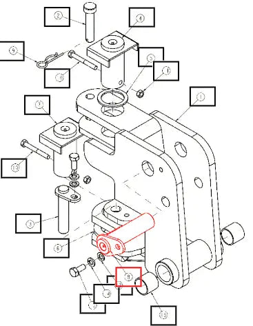 Mahindra Tractor Pin ANSP32B-1200 Mahindra Direct Parts