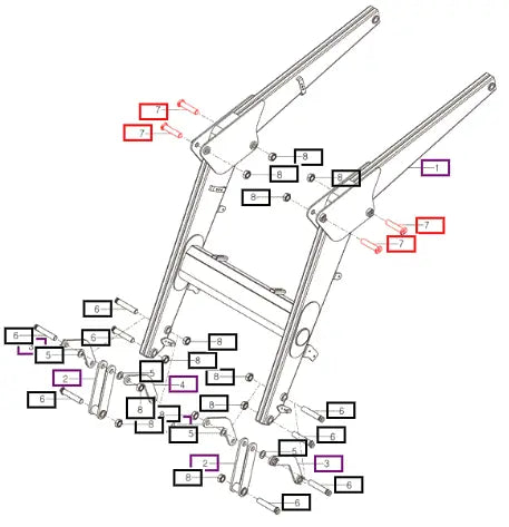 Mahindra Tractor Pin Assy, 30x135 86502003400 Mahindra Direct Parts