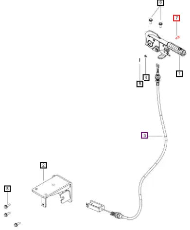 Mahindra Tractor Pin Clevis 5.7 X 21 SF0910043 Mahindra Direct Parts