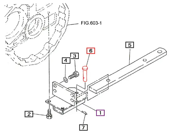 Mahindra Tractor Pin Clevis 5620116070 Mahindra Direct Parts
