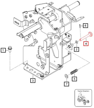 Mahindra Tractor Pin Clutch Locking 008013589V1 Mahindra Direct Parts