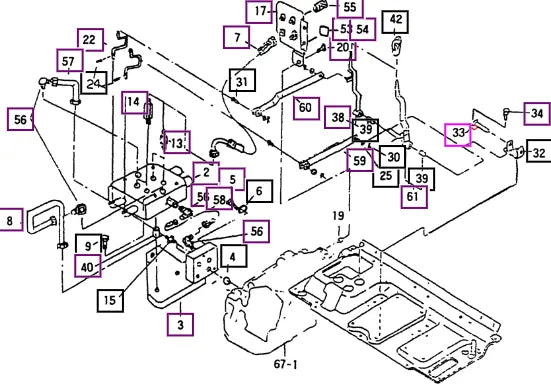 Mahindra Tractor Pin Comp (for Auxillary Remote 15645302800 Mahindra Direct Parts