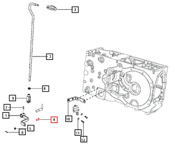 Mahindra Tractor Pin Dia 10 E007603116D1 Mahindra Direct Parts