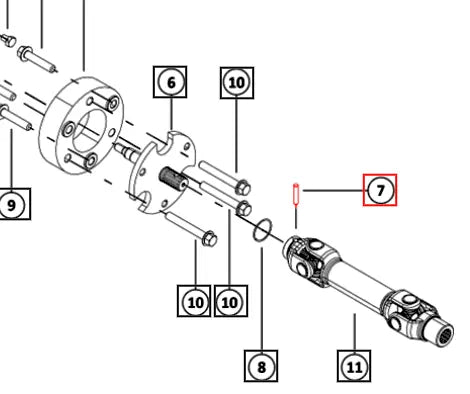 Mahindra Tractor Pin Dowel 6x28 SF0905062 Mahindra Direct Parts