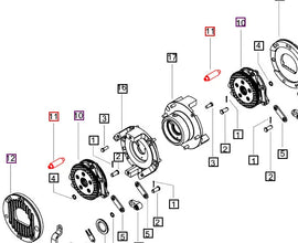 Mahindra Tractor Pin For Brake 006505839D1 Mahindra Direct Parts