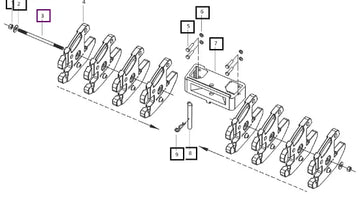 Mahindra Tractor Pin Front Tow - Hml 007900206D1 Mahindra Direct Parts