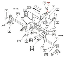 Mahindra Tractor Pin KMW05505062 Mahindra Direct Parts