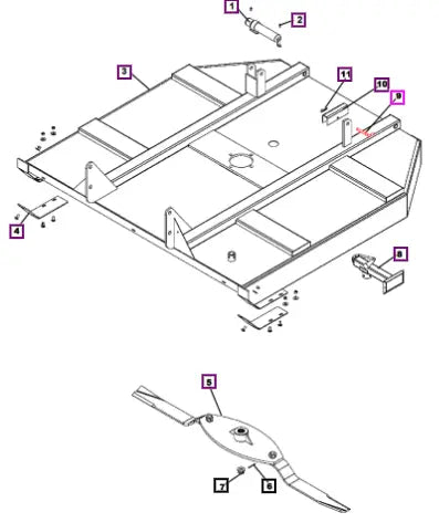 Mahindra Tractor Pin L1005000592 Mahindra Direct Parts