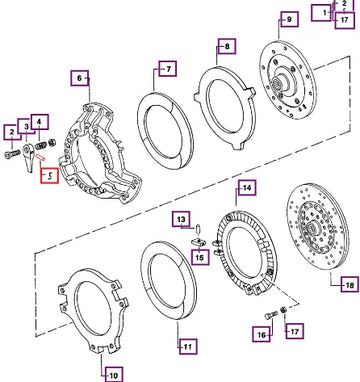 Mahindra Tractor Pin Pivot 003047750R1 Mahindra Direct Parts
