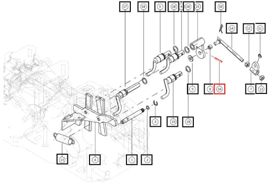 Mahindra Tractor Pin Spring 007211248L1 Mahindra Direct Parts