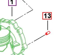 Mahindra Tractor Pin Spring Dowel 14x1 5x15 SF0903002 Mahindra Direct Parts