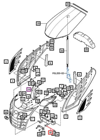 Mahindra Tractor Pin , Hinge 11616016300 Mahindra Direct Parts