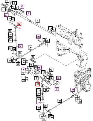 Mahindra Tractor Pin (10x53) 21441060050 Mahindra Direct Parts