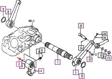 Mahindra Tractor Pin (12x45) (for Hydraulic Hsg. 15605050040 Mahindra Direct Parts