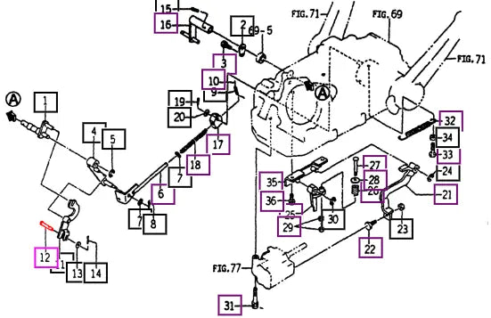 Mahindra Tractor Pin (6x30) (for Hyd.position C 15605090064 Mahindra Direct Parts