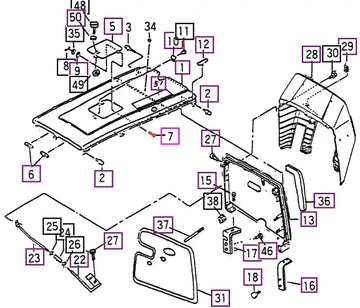 Mahindra Tractor Pin (for Radiator Lid)(for 10 S 16601660010 Mahindra Direct Parts