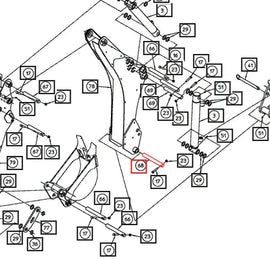 Mahindra Tractor Pin, 1 X 8-1/2 Long AME849106 Mahindra Direct Parts