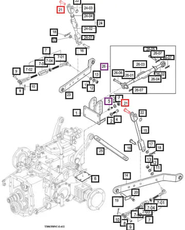 Mahindra Tractor Pin, 19x69 16705020050 Mahindra Direct Parts