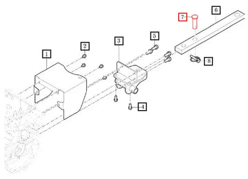 Mahindra Tractor Pin, 22x55 11105210020 Mahindra Direct Parts