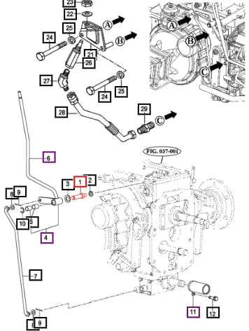 Mahindra Tractor Pin, 75" 14572630010 Mahindra Direct Parts