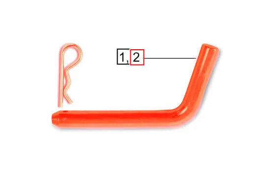 Mahindra Tractor Pin, Bent 5/8" X 3" L1009900128 Mahindra Direct Parts