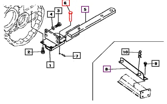 Mahindra Tractor Pin, Clevis 05620116070 Mahindra Direct Parts