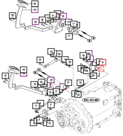 Mahindra Tractor Pin, Comp 14722313602 Mahindra Direct Parts