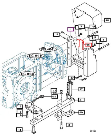 Mahindra Tractor Pin, Comp 19025212600 Mahindra Direct Parts