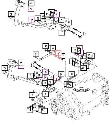 Mahindra Tractor Pin, Oil Damper 14722310041 Mahindra Direct Parts