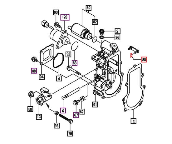 Mahindra Tractor Pin, Snap 4 22372-040000 Mahindra Direct Parts