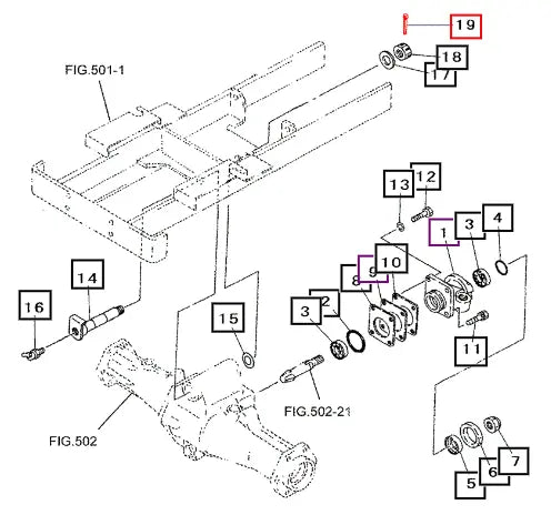 Mahindra Tractor Pin, Split 05200150040 Mahindra Direct Parts