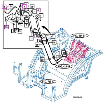 Mahindra Tractor Pin, Split V5001920010 Mahindra Direct Parts