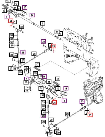 Mahindra Tractor Pin, Split V5001920020 Mahindra Direct Parts