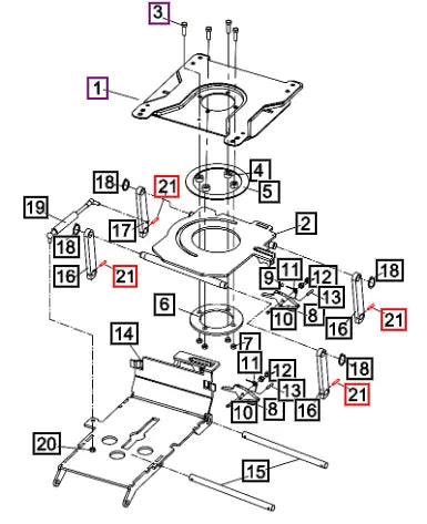 Mahindra Tractor Pin, Spring 0831-105025 Mahindra Direct Parts