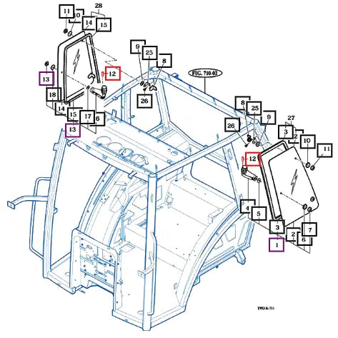 Mahindra Tractor Pin, Spring 4x14 V5801404014 Mahindra Direct Parts