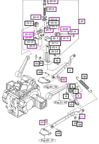 Mahindra Tractor Pin, Spring - 6x20'' V5801406020 Mahindra Direct Parts
