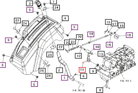 Mahindra Tractor Pin, Spring Dia. 5x32 05500005032 Mahindra Direct Parts