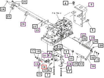 Mahindra Tractor Pin, Spring Dia. 8x16 05500008016 Mahindra Direct Parts