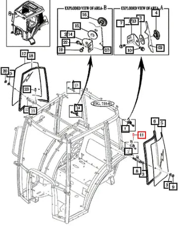 Mahindra Tractor Pin, Spring V5801404015 Mahindra Direct Parts